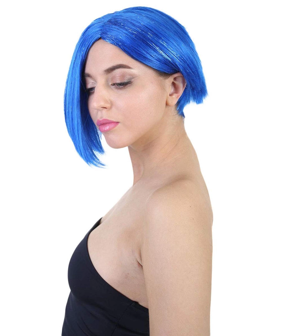 HPO Sad Blue Womens Wig | Sexy Cosplay Party Halloween Wig | Premium Breathable Capless Cap 2 HPO Sad Blue Womens Wig | Sexy Cosplay Party Halloween Wig | Premium Breathable Capless Cap