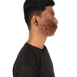 HPO Men's Dr Egg Head Mechanical Genius Curly Mustache Multiple Color Options