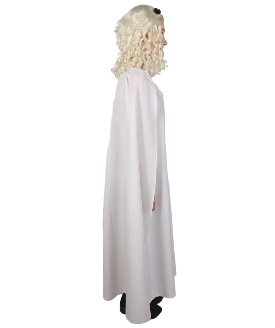 HPO Adult Women's Queen Costume | White Cosplay Costume 6 HPO Adult Women's Queen Costume | White Cosplay Costume