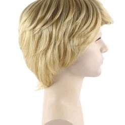 HPO Men's Snow Movie Mens Wig | Blonde Cosplay Halloween Wig | Premium Breathable Capless Cap 19 HPO Men's Snow Movie Mens Wig | Blonde Cosplay Halloween Wig | Premium Breathable Capless Cap