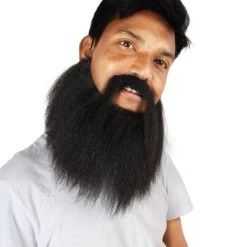 HPO Men's Synthetic Hair Long Beard Cosplay Facial Hair Multiple Color Options 42 HPO Men's Synthetic Hair Long Beard Cosplay Facial Hair Multiple Color Options