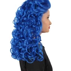 HPO Adult Women's Long Curly Country Singer Wig | Multiple Color Options