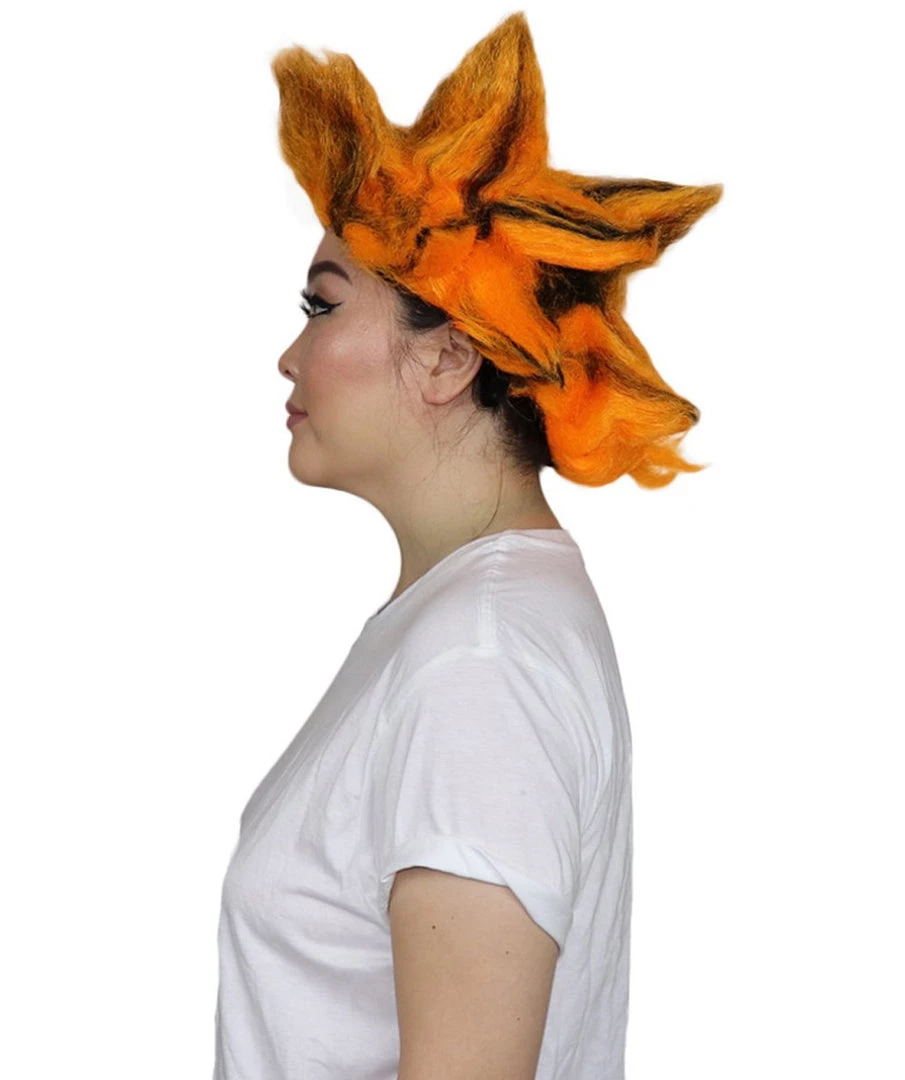 HPO Womens Musical Wigs | Pink & Black Animal Wigs | Premium Breathable Capless Cap Women's 3 HPO Womens Musical Wigs | Pink & Black Animal Wigs | Premium Breathable Capless Cap Women's