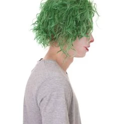 HPO Men's TV Movie Jocker Wig | Green Wigs 13 HPO Men's TV Movie Jocker Wig | Green Wigs