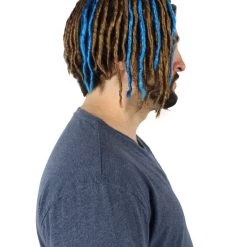 HPO Adult Men's Multiple Pump Hefner Rapper Dreadlock Wig