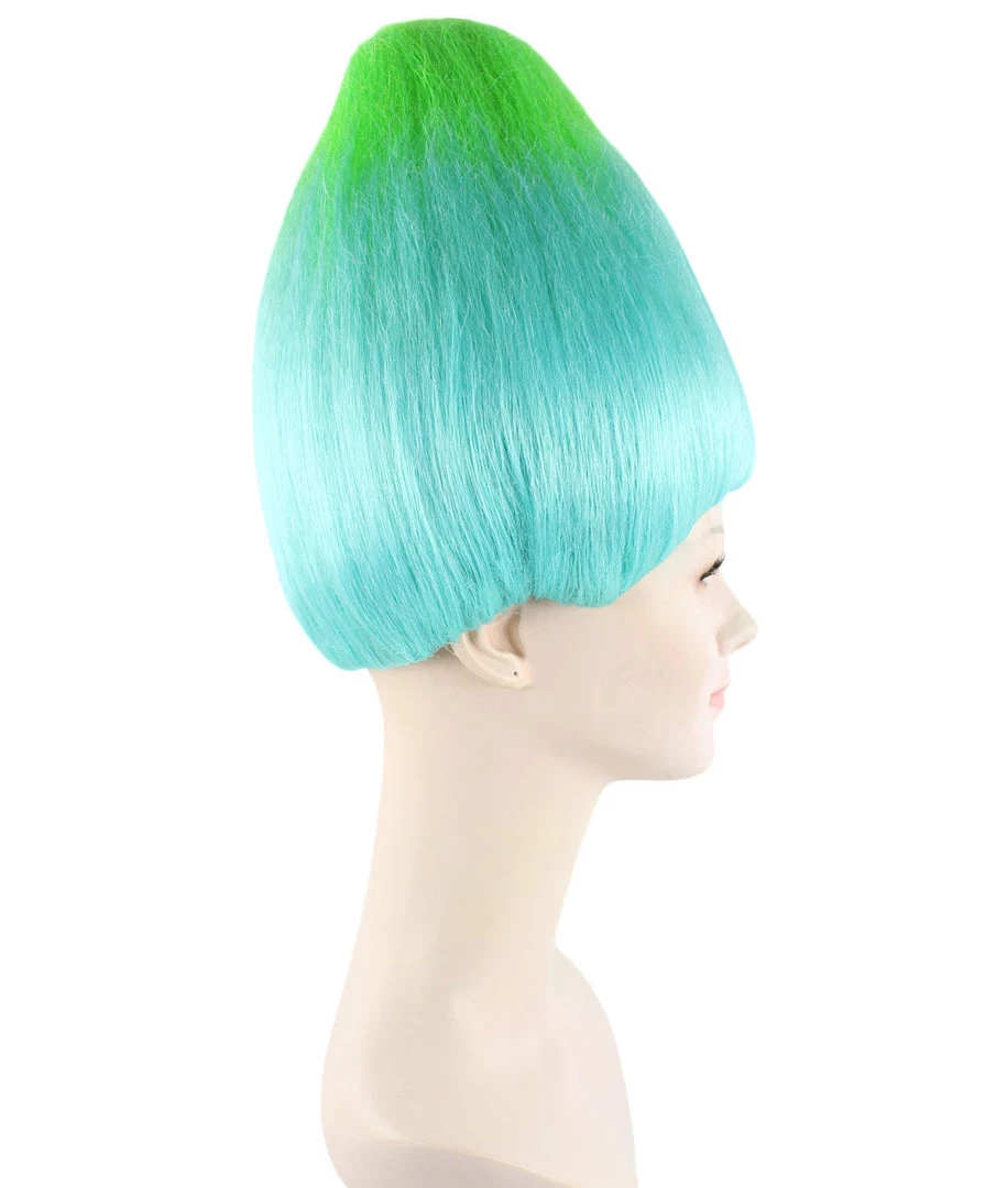 BC SALE Bluish Green Troll Wigs | Cosplay Trolls Wig | Premium Breathable Capless Cap 8 BC SALE Bluish Green Troll Wigs | Cosplay Trolls Wig | Premium Breathable Capless Cap