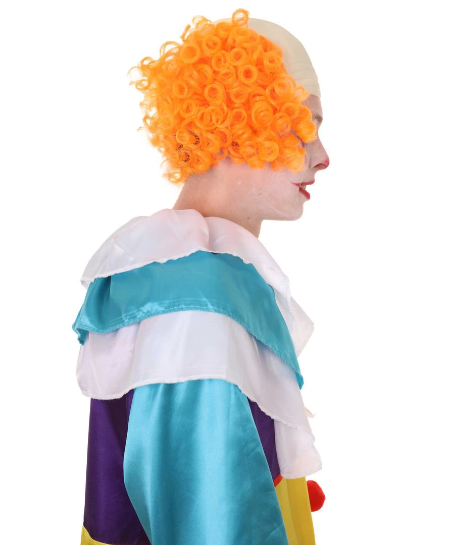 HPO Half Bald Head Curly Men Wig Collection | Premium Breathable Capless Cap Men's 5 HPO Half Bald Head Curly Men Wig Collection | Premium Breathable Capless Cap Men's