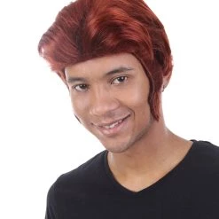 HPO Snow Animation Men's Wig | Auburn TV/Movie Wigs | Premium Breathable Capless Cap