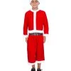 HPO Kids Child's Santa Holiday Costume | Red Cosplay Costume