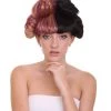 HPO Singer Womens Wigs | Buns Style Purple Black Character Wig Women's