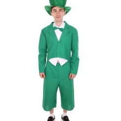 HPO Adult Men's Deluxe Mr. Leprechaun Costume | Patric Cosplay Costume 30 HPO Adult Men's Deluxe Mr. Leprechaun Costume | Patric Cosplay Costume