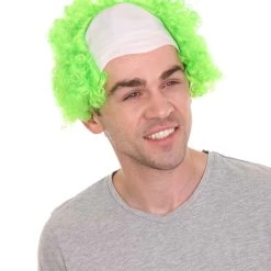 HPO Unisex Scary Bald Clown Afro Wigs Collections | Halloween Wigs Women's 67 HPO Unisex Scary Bald Clown Afro Wigs Collections | Halloween Wigs Women's