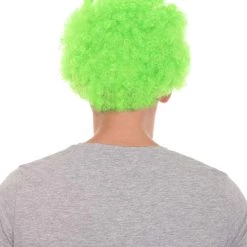 HPO Unisex Scary Bald Clown Afro Wigs Collections | Halloween Wigs Women's 70 HPO Unisex Scary Bald Clown Afro Wigs Collections | Halloween Wigs Women's