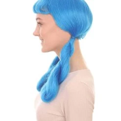 HPO Womens Candy Girl Wig | Sky Blue Cartoon Film Series Wig | Premium Breathable Capless Cap Women's 37 HPO Womens Candy Girl Wig | Sky Blue Cartoon Film Series Wig | Premium Breathable Capless Cap Women's