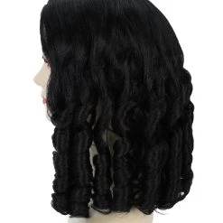 BC Story Book Curls | Women's Black Color Curly Shoulder Length Trendy Starry Curls Wig