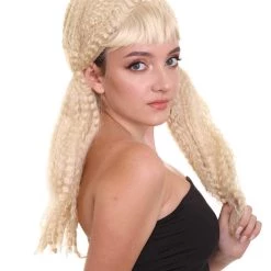 HPO Women's Doll Womens Wig | Fancy Party Event Ready Halloween Wig | Premium Breathable Capless Cap