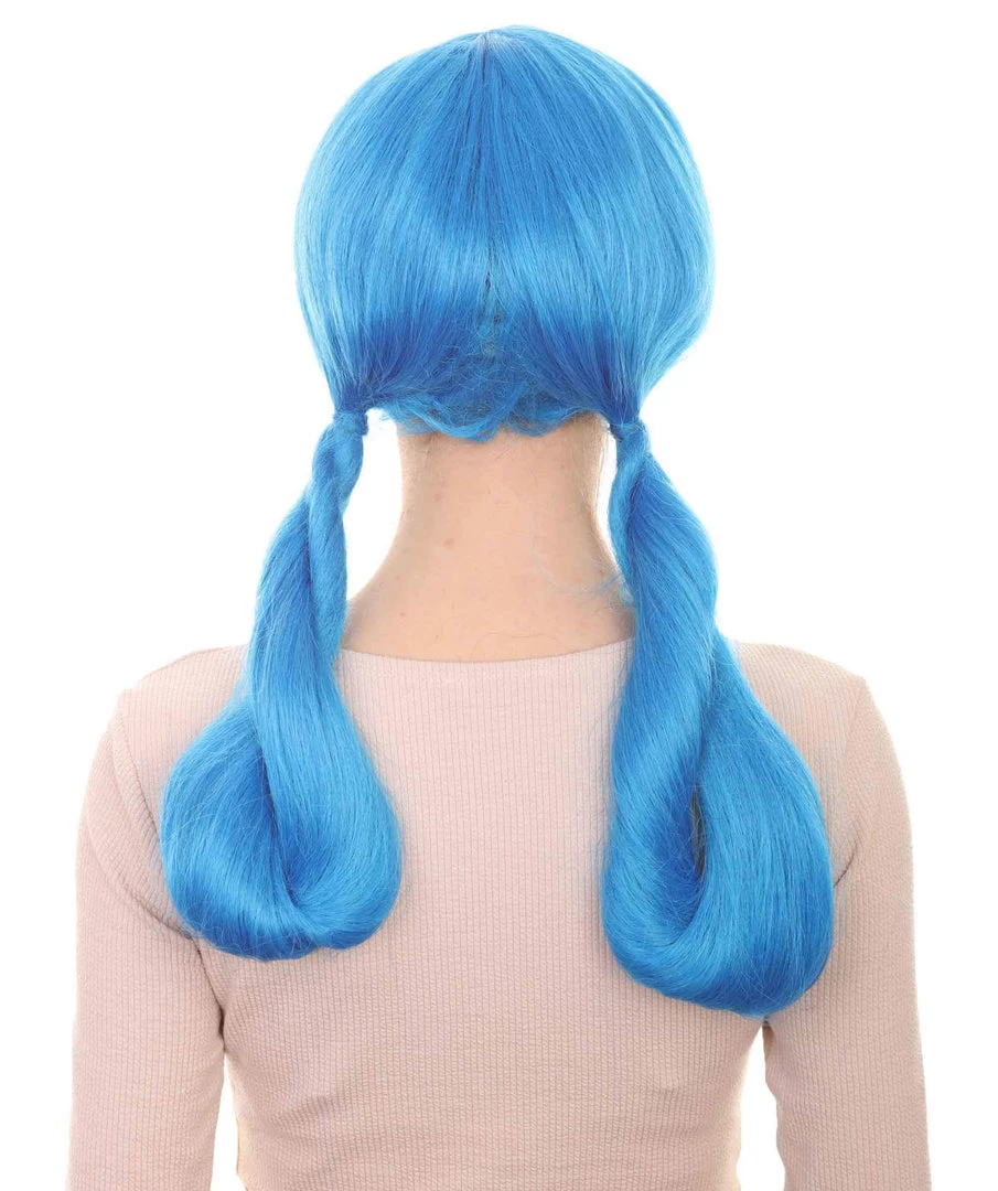 HPO Womens Candy Girl Wig | Sky Blue Cartoon Film Series Wig | Premium Breathable Capless Cap Women's 4 HPO Womens Candy Girl Wig | Sky Blue Cartoon Film Series Wig | Premium Breathable Capless Cap Women's