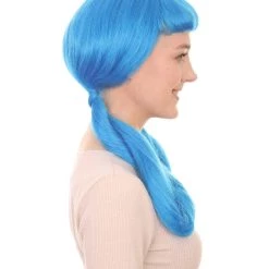 HPO Womens Candy Girl Wig | Sky Blue Cartoon Film Series Wig | Premium Breathable Capless Cap Women's 39 HPO Womens Candy Girl Wig | Sky Blue Cartoon Film Series Wig | Premium Breathable Capless Cap Women's