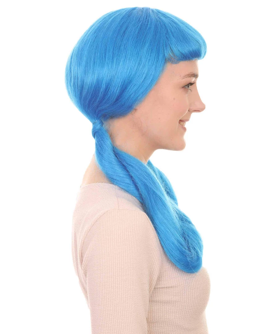 HPO Womens Candy Girl Wig | Sky Blue Cartoon Film Series Wig | Premium Breathable Capless Cap Women's 5 HPO Womens Candy Girl Wig | Sky Blue Cartoon Film Series Wig | Premium Breathable Capless Cap Women's