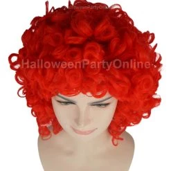 HPO Men's Womens Medium Curly Olympian Lady Wigs Collections | Cosplay Halloween Wigs | Premium Breathable Capless Cap