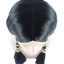 HPO Men's Native American Wig | Cosplay Halloween Wig | Premium Breathable Capless Cap