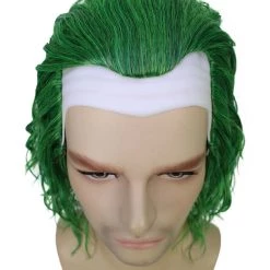 HPO Men's TV Movie Jocker Wig | Green Wigs 16 HPO Men's TV Movie Jocker Wig | Green Wigs