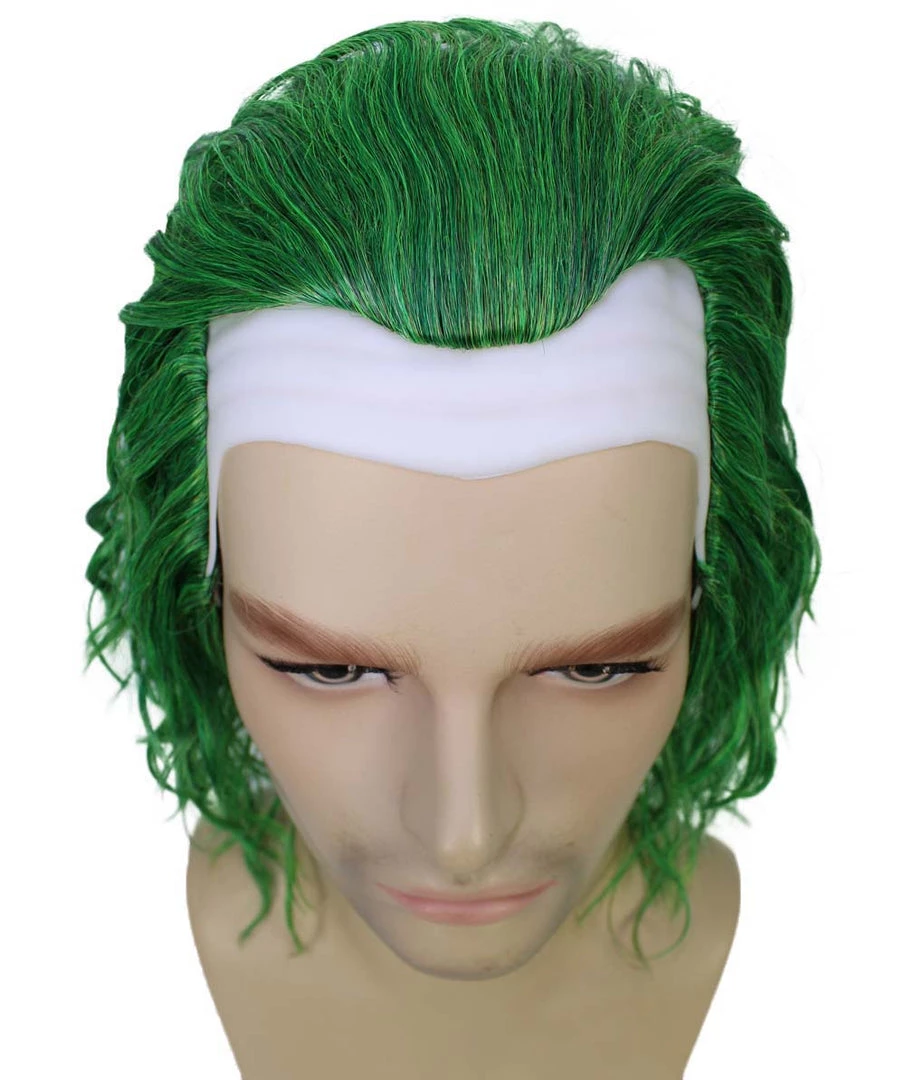 HPO Men's TV Movie Jocker Wig | Green Wigs 8 HPO Men's TV Movie Jocker Wig | Green Wigs