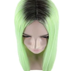 HPO Celebrity Womens Wig | Ombre Green Long Wig | Premium Breathable Capless Cap Men's 15 HPO Celebrity Womens Wig | Ombre Green Long Wig | Premium Breathable Capless Cap Men's