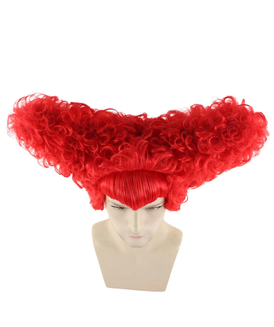 HPO Drama Queen Red Mens Wig | Red Cosplay Halloween Wig | Premium Breathable Capless Cap Men's 7 HPO Drama Queen Red Mens Wig | Red Cosplay Halloween Wig | Premium Breathable Capless Cap Men's