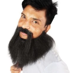 HPO Men's Synthetic Hair Long Beard Cosplay Facial Hair Multiple Color Options 43 HPO Men's Synthetic Hair Long Beard Cosplay Facial Hair Multiple Color Options