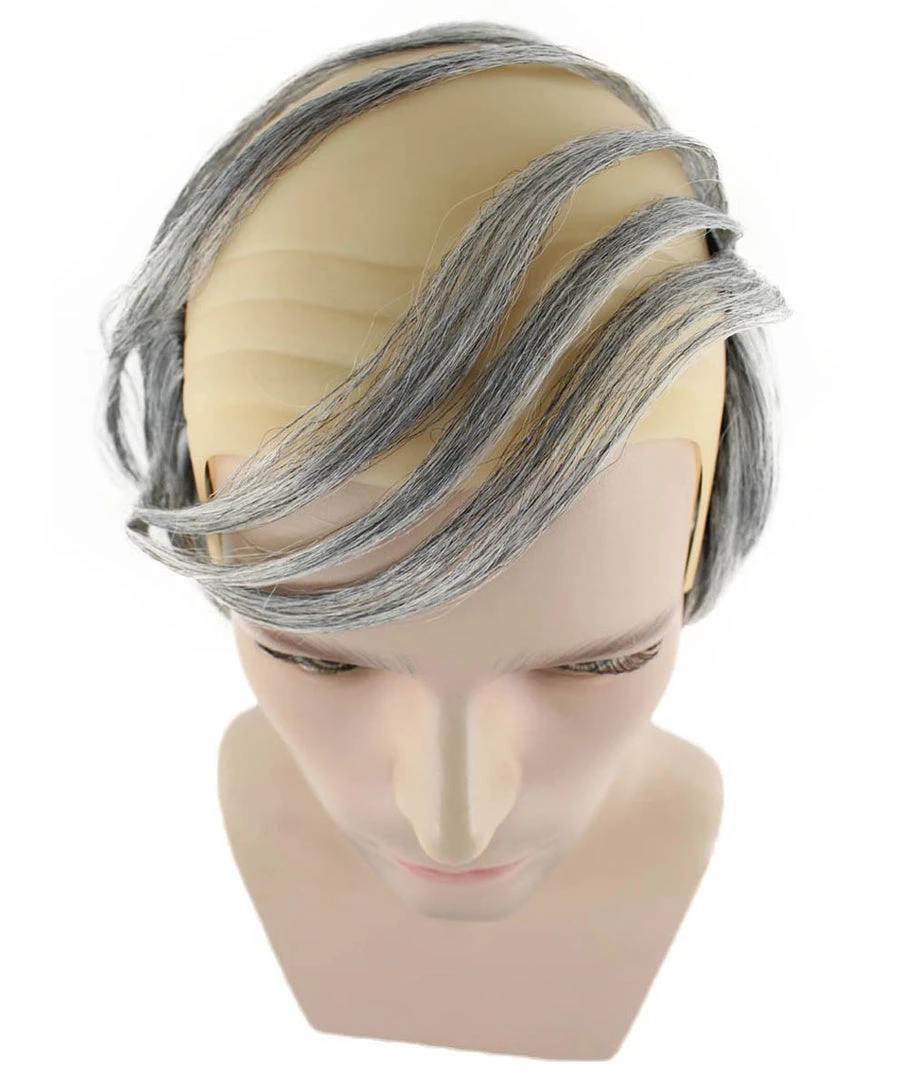 HPO Comb Over Mens Wig | Cosplay Halloween Wig 7 HPO Comb Over Mens Wig | Cosplay Halloween Wig