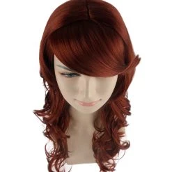 HPO Women's Womens Long Curly Super Model Wig | Natural Looking Fancy Wig Premium Breathable Capless Cap 23 HPO Women's Womens Long Curly Super Model Wig | Natural Looking Fancy Wig Premium Breathable Capless Cap