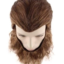 HPO The Beast Mens Wig | Brown Cosplay Wig | Premium Breathable Capless Cap Men's 19 HPO The Beast Mens Wig | Brown Cosplay Wig | Premium Breathable Capless Cap Men's