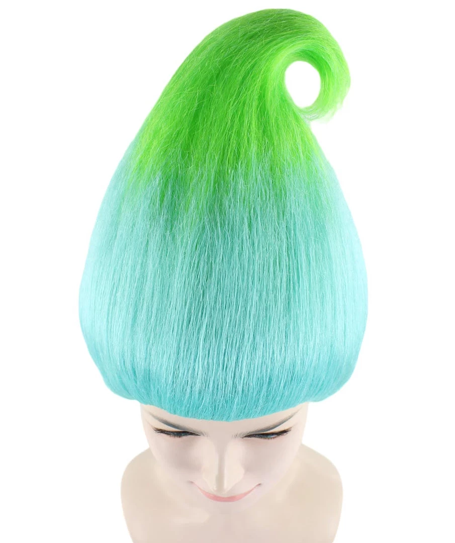 BC SALE Bluish Green Troll Wigs | Cosplay Trolls Wig | Premium Breathable Capless Cap 6 BC SALE Bluish Green Troll Wigs | Cosplay Trolls Wig | Premium Breathable Capless Cap