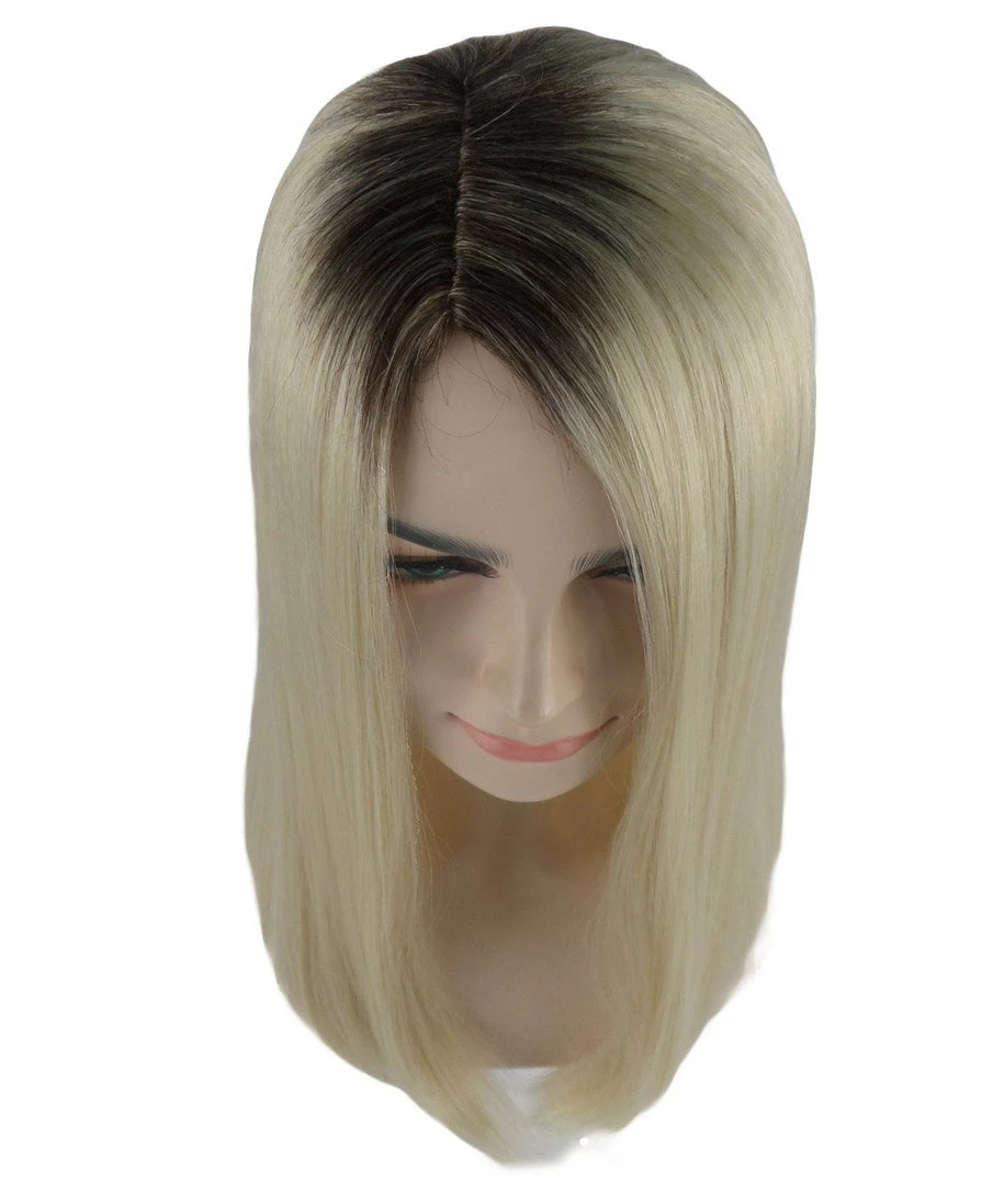 HPO Evil Bride Adult Women's Wig | Blond Cosplay Halloween Wig | Premium Breathable Capless Cap 14 HPO Evil Bride Adult Women's Wig | Blond Cosplay Halloween Wig | Premium Breathable Capless Cap