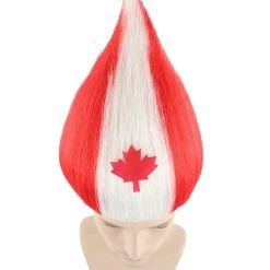 FLAGWIGS Men's Flag Troll Wig Collection | Canada Flag Wig | Premium Breathable Capless Cap 13 FLAGWIGS Men's Flag Troll Wig Collection | Canada Flag Wig | Premium Breathable Capless Cap