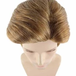 HPO Adult Men's Mullet Wig Brown | Premium Breathable Capless Cap 15 HPO Adult Men's Mullet Wig Brown | Premium Breathable Capless Cap