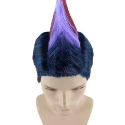 HPO Men's Mohawk Wig | Cosplay Halloween Wig | Premium Breathable Capless Cap
