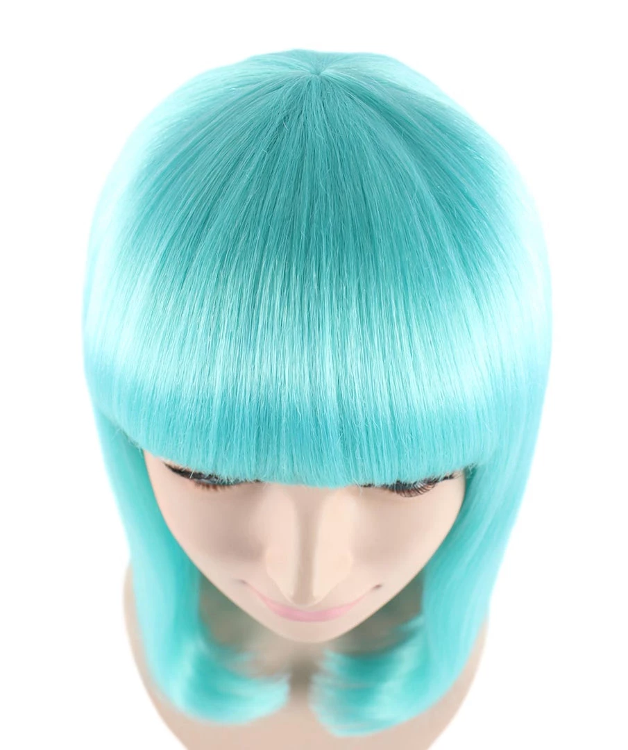 HPO Womens Bob Wig | Glamour Medium Bob Cosplay Halloween Wig | Premium Breathable Capless Cap 14 HPO Womens Bob Wig | Glamour Medium Bob Cosplay Halloween Wig | Premium Breathable Capless Cap