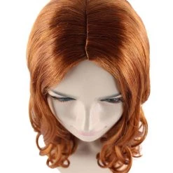 HPO Wavy Auburn Womens Wig | Sexy Cosplay Party Halloween Wig | Premium Breathable Capless Cap 15 HPO Wavy Auburn Womens Wig | Sexy Cosplay Party Halloween Wig | Premium Breathable Capless Cap