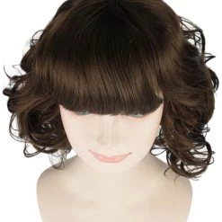 HPO Wavy Brown Chic Womens Wig | Cosplay Wig | Premium Breathable Capless Cap Men's 17 HPO Wavy Brown Chic Womens Wig | Cosplay Wig | Premium Breathable Capless Cap Men's