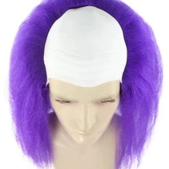 HPO Men's Half Bald Head Funny Men Wig Collections