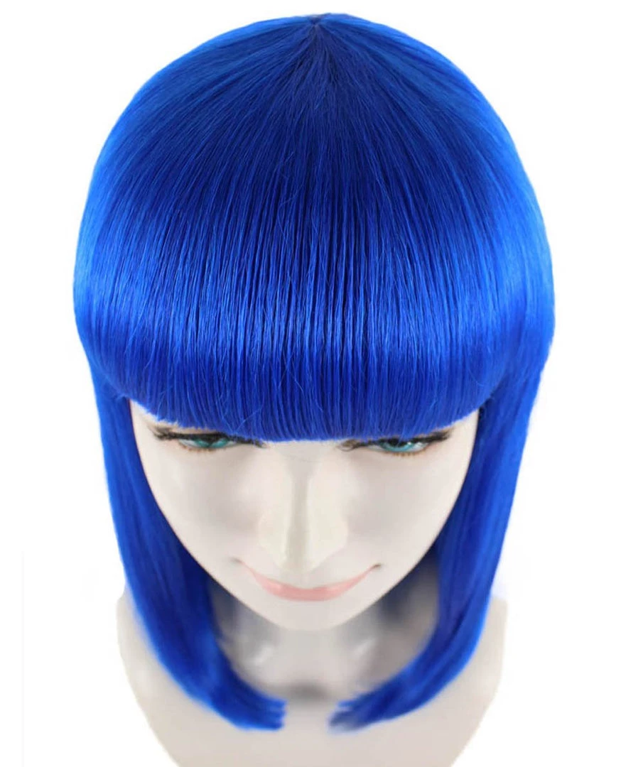 HPO Womens Bob Wig | Glamour Medium Bob Cosplay Halloween Wig | Premium Breathable Capless Cap 7 HPO Womens Bob Wig | Glamour Medium Bob Cosplay Halloween Wig | Premium Breathable Capless Cap