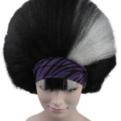 HPO Vampire Womens Wig | Jumbo Super Size Vampire Character Cosplay Halloween Wig | Premium Breathable Capless Cap Men's 15 HPO Vampire Womens Wig | Jumbo Super Size Vampire Character Cosplay Halloween Wig | Premium Breathable Capless Cap Men's