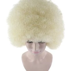 HPO Women's Unisex Afro Wig Collections | Jumbo Cosplay Halloween Wig (Lots Of Color) | Premium Breathable Capless Cap
