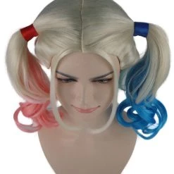 HPO Men's Suicide Womens Wig | Multi-color Cosplay Wig | Premium Breathable Capless Cap