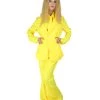 HPO Adult Women's Deluxe Party Suit Costume | Yellow Cosplay Costume