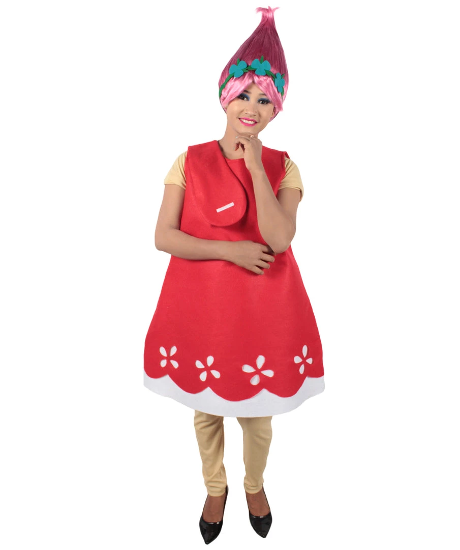 HPO Adult Women's Costume | Poppy Red Christmas Costume 1 HPO Adult Women's Costume | Poppy Red Christmas Costume