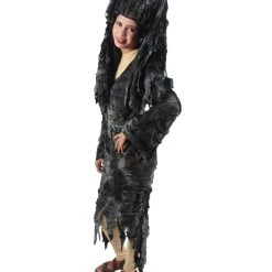 HPO Adult Women's Black Dreadful Style Costume Bundle 16 HPO Adult Women's Black Dreadful Style Costume Bundle