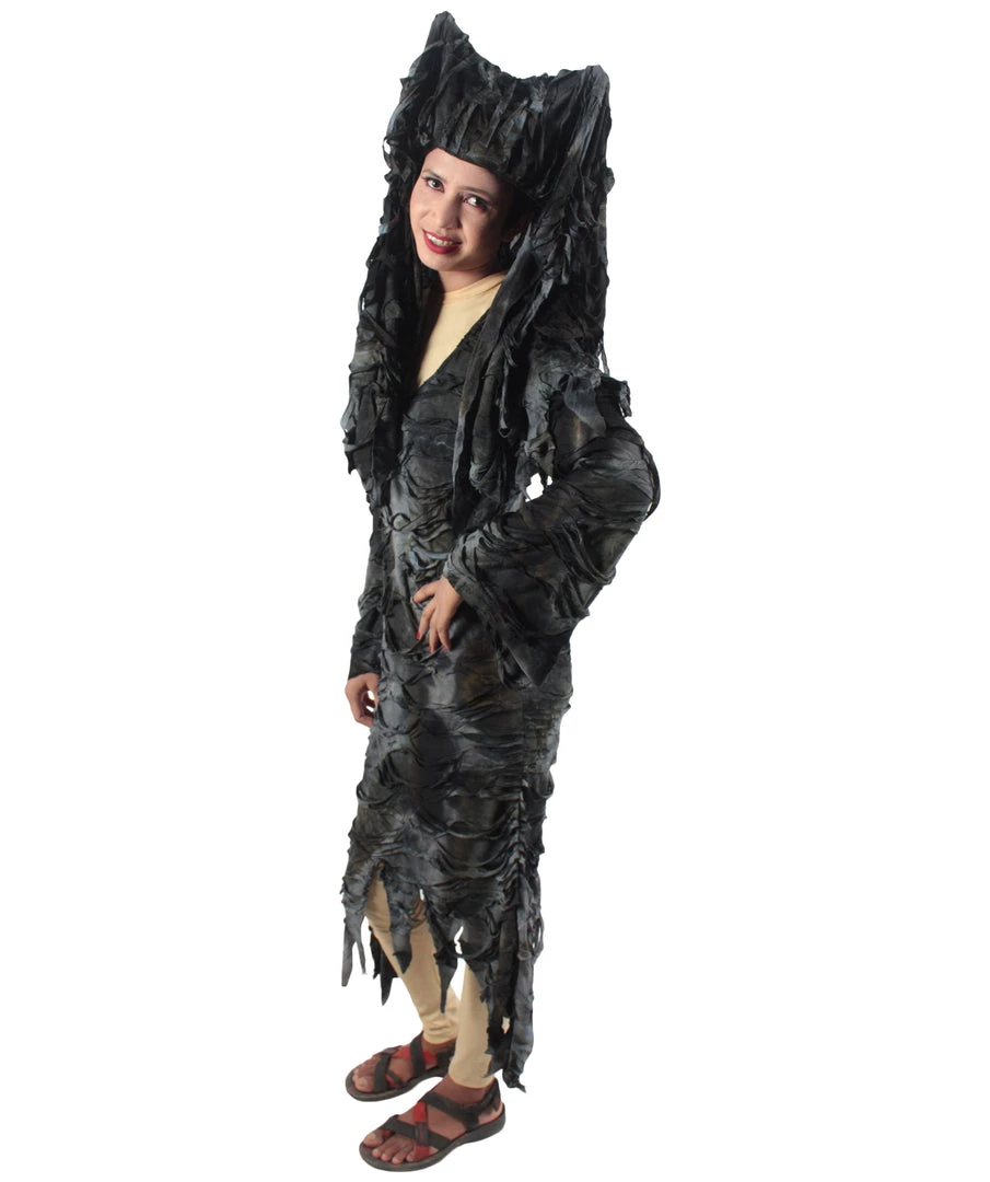 HPO Adult Women's Black Dreadful Style Costume Bundle 8 HPO Adult Women's Black Dreadful Style Costume Bundle
